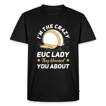 Euc E-monocycle Monocycle Électrique - T-shirt Premium bio Homme - noir - Devant - Nico (187cm)