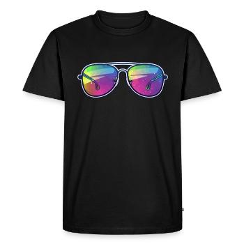 Anniversaire Naissancegay Naissance-gay Gay Gay - T-shirt Premium bio Homme - noir - Devant - Nico (187cm)