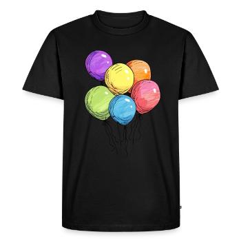 Anniversaire Naissancegay Naissance-gay Gay Gay - T-shirt Premium bio Homme - noir - Devant - Nico (187cm)