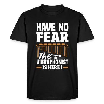 Vibraphone musical instrument - Men's Premium Organic T-Shirt - black - Front - Nico (187cm)