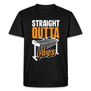Vibraphone musical instrument - Men's Premium Organic T-Shirt - black - Front - Nico (187cm)
