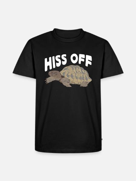 Red-eared turtle lovers - Men's Premium Organic T-Shirt - black