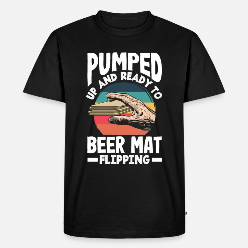 Bière de jeu - T-shirt Premium bio Homme - noir