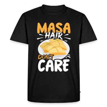 Cuisine mexicaine Tamale - T-shirt Premium bio Homme - noir - Devant - Nico (187cm)