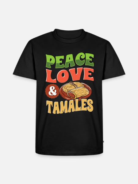 Cuisine mexicaine Tamale - T-shirt Premium bio Homme - noir
