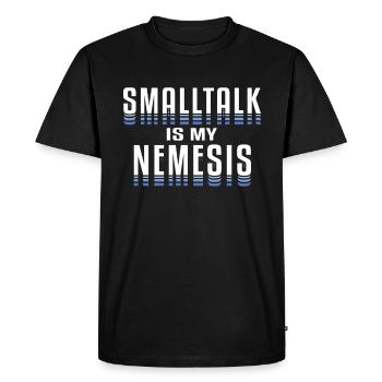 Personnalité Intj : Introvertis - T-shirt Premium bio Homme - noir - Devant - Nico (187cm)