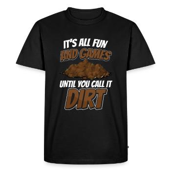 Dear Soil Science Agricultural Scientist - Men's Premium Organic T-Shirt - black - Front - Nico (187cm)