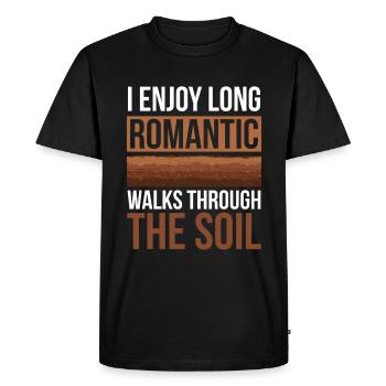 Dear Soil Science Agricultural Scientist - Men's Premium Organic T-Shirt - black - Front - Nico (187cm)
