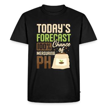 Dear Soil Science Agricultural Scientist - Men's Premium Organic T-Shirt - black - Front - Nico (187cm)