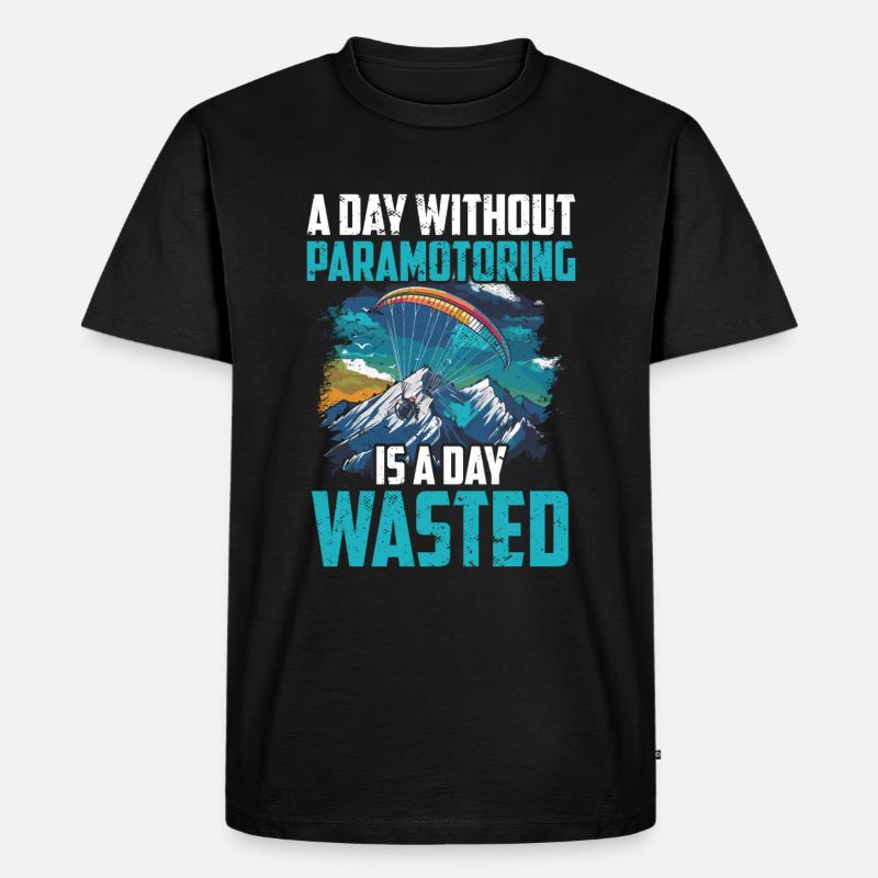 Paramoteur paramoteur - T-shirt Premium bio Homme - noir