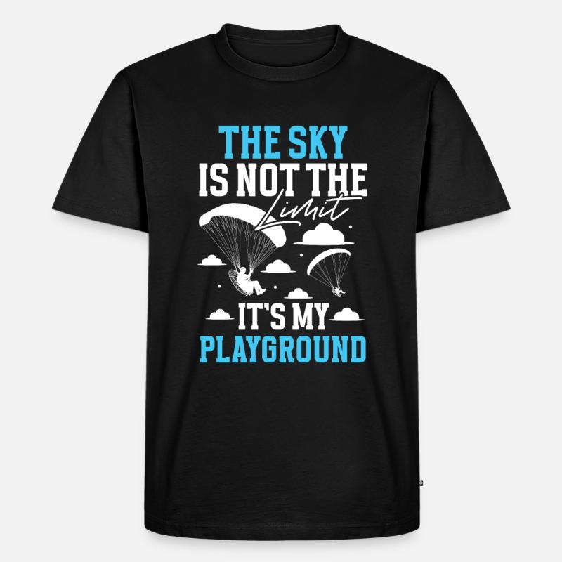 Paramotoring paramotoring - Men's Premium Organic T-Shirt - black