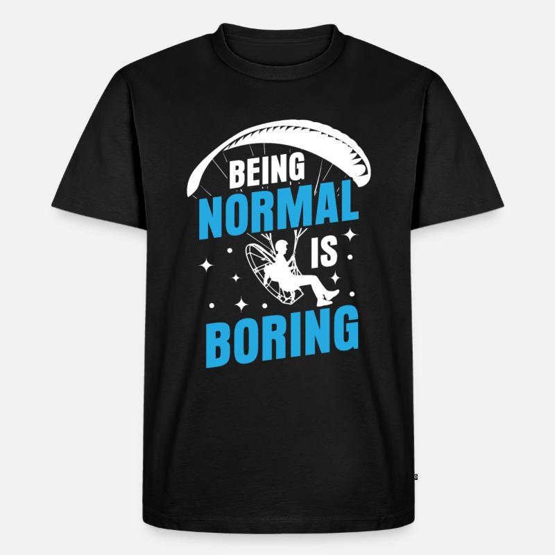 Paramoteur Paramoteur - T-shirt Premium bio Homme - noir