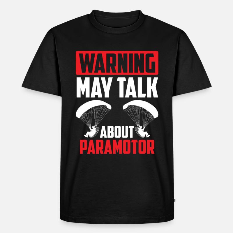 Paramoteur Paramoteur - T-shirt Premium bio Homme - noir