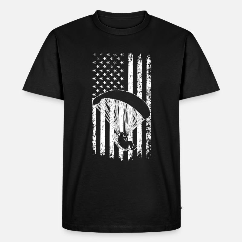 Paramoteur Paramoteur - T-shirt Premium bio Homme - noir