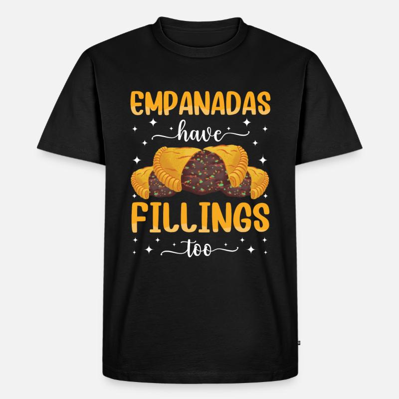Mexikanisch Venezolanisch Empanada - Männer Premium Bio T-Shirt - Schwarz