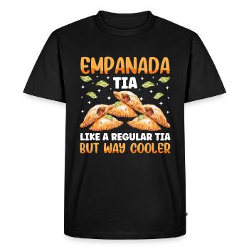 Empanada mexicaine vénézuélienne - T-shirt Premium bio Homme - noir - Devant - Nico (187cm)