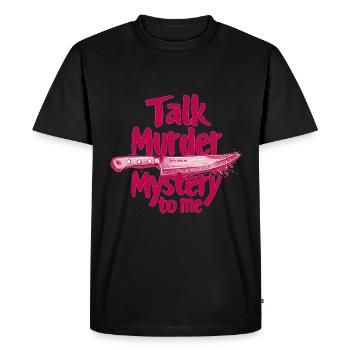 Murder Mystery Dinner joue la victime - T-shirt Premium bio Homme - noir - Devant - Nico (187cm)