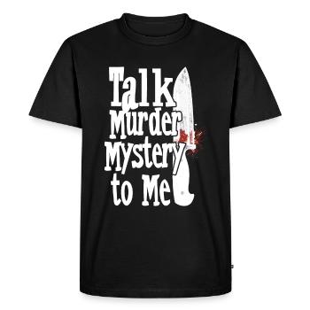 Murder Mystery Dinner plays the victim - Men's Premium Organic T-Shirt - black - Front - Nico (187cm)