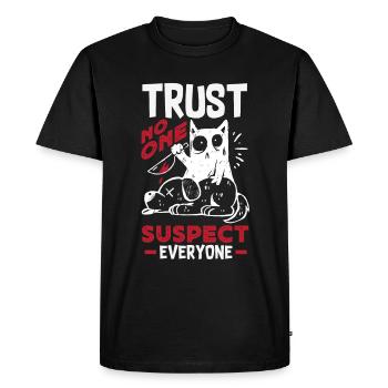 Murder Mystery Dinner, Murder Mystery Dinner - Men's Premium Organic T-Shirt - black - Front - Nico (187cm)