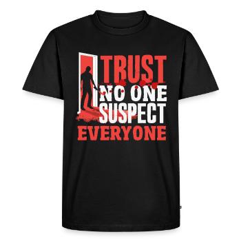 Murder Mystery Dinner, Murder Mystery Dinner - Men's Premium Organic T-Shirt - black - Front - Nico (187cm)