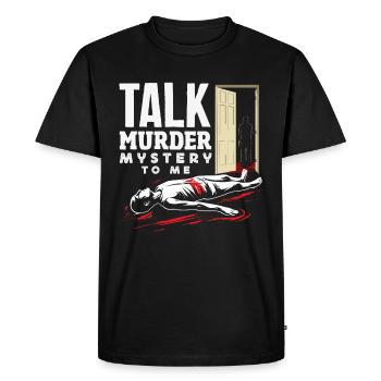 Murder Mystery Dinner, Murder Mystery Dinner - Men's Premium Organic T-Shirt - black - Front - Nico (187cm)