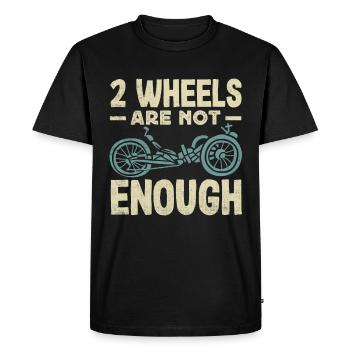 Funny Bike Sport Cycling Recumbent Bike - Men's Premium Organic T-Shirt - black - Front - Nico (187cm)