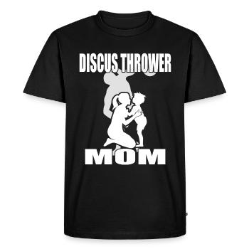 Athletics Athletics Games - Men's Premium Organic T-Shirt - black - Front - Nico (187cm)