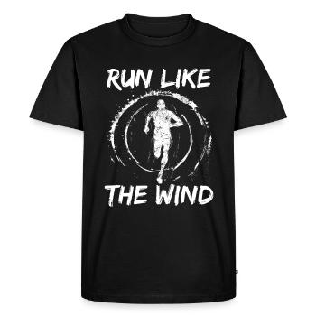 Athletics Athletics Games - Men's Premium Organic T-Shirt - black - Front - Nico (187cm)