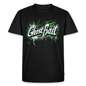 Ghost Bait Paranormal Ghost Hunter - Men's Premium Organic T-Shirt - black - Front - Nico (187cm)