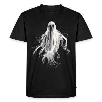 Ghost Bait Paranormal Ghost Hunter - Men's Premium Organic T-Shirt - black - Front - Nico (187cm)