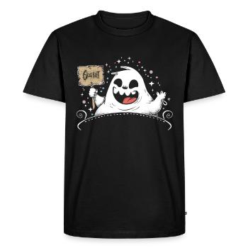 Ghost Bait Paranormal Ghost Hunter - Men's Premium Organic T-Shirt - black - Front - Nico (187cm)