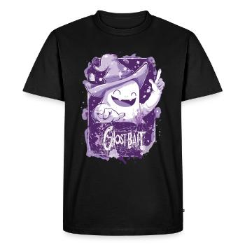 Ghost Bait Paranormal Ghost Hunter - Men's Premium Organic T-Shirt - black - Front - Nico (187cm)