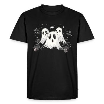 Ghost Bait Paranormal Ghost Hunter - Men's Premium Organic T-Shirt - black - Front - Nico (187cm)