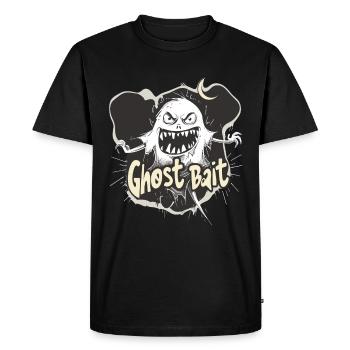 Ghost Bait Paranormal Ghost Hunter - Men's Premium Organic T-Shirt - black - Front - Nico (187cm)