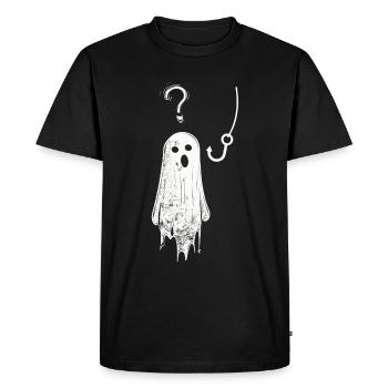 Ghost Bait Paranormal Ghost Hunter - Men's Premium Organic T-Shirt - black - Front - Nico (187cm)