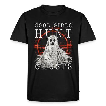 Ghost Bait Paranormal Ghost Hunter - Men's Premium Organic T-Shirt - black - Front - Nico (187cm)