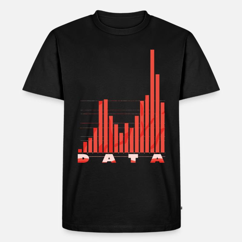 Behavioral Analyst Data Coding - Men's Premium Organic T-Shirt - black