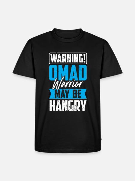 Intermitterende faste Vægttab - Herre Premium økologisk T-shirt - sort