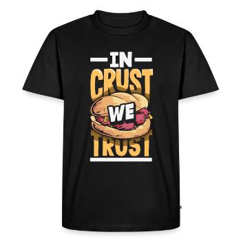 Sandwich Day Snack Celebration Sandwich - Men's Premium Organic T-Shirt - black - Front - Nico (187cm)
