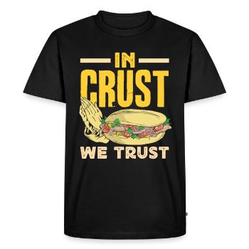 Sandwich Day Snack Celebration Sandwich - Men's Premium Organic T-Shirt - black - Front - Nico (187cm)