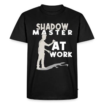 Hand Shadow Puppet Show Puppets - Men's Premium Organic T-Shirt - black - Front - Nico (187cm)