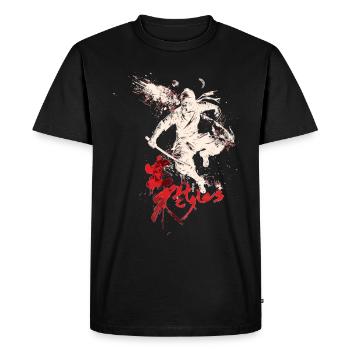 Arnis Eskrima Kali Fma - T-shirt Premium bio Homme - noir - Devant - Nico (187cm)
