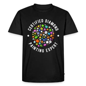 Accessoires pour Diamond Art Diamond Painter - T-shirt Premium bio Homme - noir - Devant - Nico (187cm)