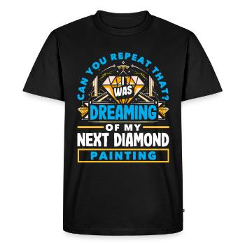 Accessoires pour Diamond Art Diamond Painter - T-shirt Premium bio Homme - noir - Devant - Nico (187cm)