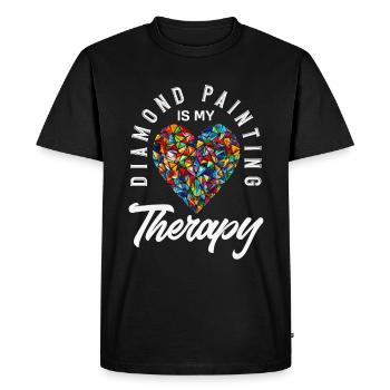 Accessoires pour Diamond Art Diamond Painter - T-shirt Premium bio Homme - noir - Devant - Nico (187cm)