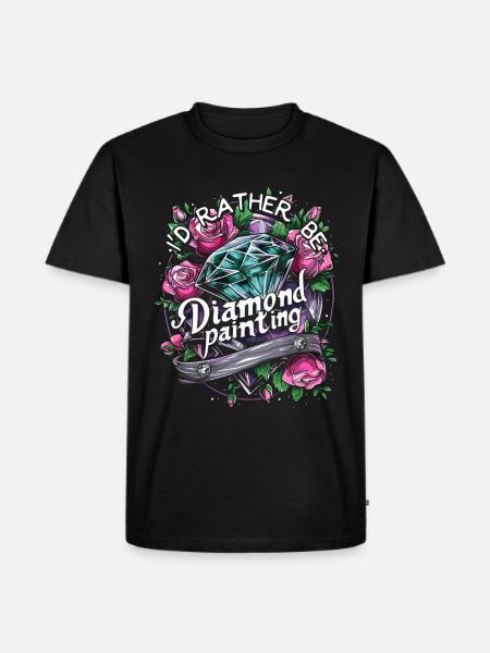 Accessories for Diamond Art Diamond Painter - Men's Premium Organic T-Shirt - black