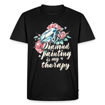 Accessoires pour Diamond Art Diamond Painter - T-shirt Premium bio Homme - noir - Devant - Nico (187cm)