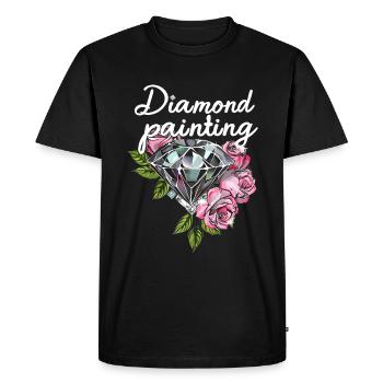 Accessoires pour Diamond Art Diamond Painter - T-shirt Premium bio Homme - noir - Devant - Nico (187cm)