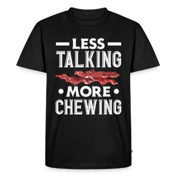 Boeuf Jerky Dealer Costume de Boeuf Jerky - T-shirt Premium bio Homme - noir - Devant - Nico (187cm)