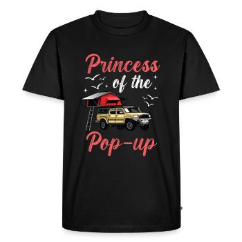 Motorhome accessories Pop-up camper - Men's Premium Organic T-Shirt - black - Front - Nico (187cm)